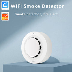 ABS Graffiti Wifi Smoke Sensor Alarm