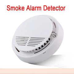 Smoke Alarm Detector Fire Gas Alarm Detector With Battery Photoelectric Sensor Alert Warning