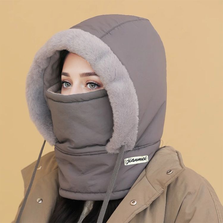 🧢❄️Dikke Thermo Hoed met Gezichtsmasker – Het mooiste cadeau voor uw gezin!!🎁🎁