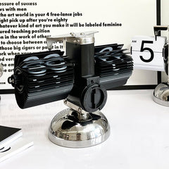 Moderne Digitale Mechanische Retro Klok met Inwendige Versnelling