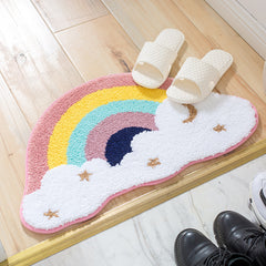 Home Entrance Mat Bath Absorbent Non-slip Cylinder Door Mat