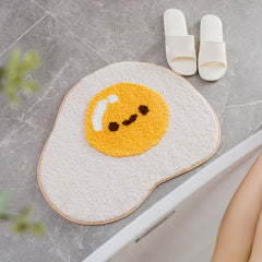 Toilet Door Mat Absorbent Foot Mat Bath Bathroom Non-Slip Mat