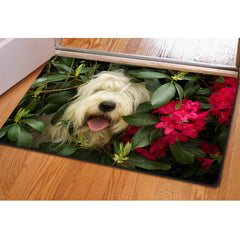 Animal Creative Printing Pet Mat Household Ottoman Cushion Non-slip Bath Mat