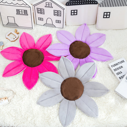Creative Simple And Cute Baby Flower Bath Mat