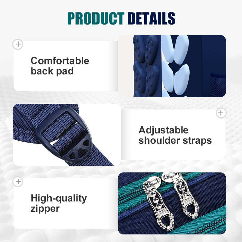 Schoolrugzak met grote capaciteit voor studente