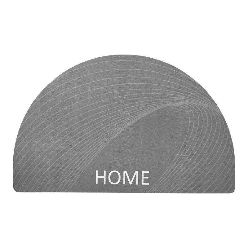 Semicircle Door Bathroom Non-slip Bath Speed Mat