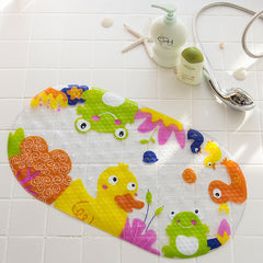 Shower Room Floor Mat Bathtub Children Cartoon Bath Mat With Suction Cup