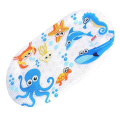 Shower Room Floor Mat Bathtub Children Cartoon Bath Mat With Suction Cup