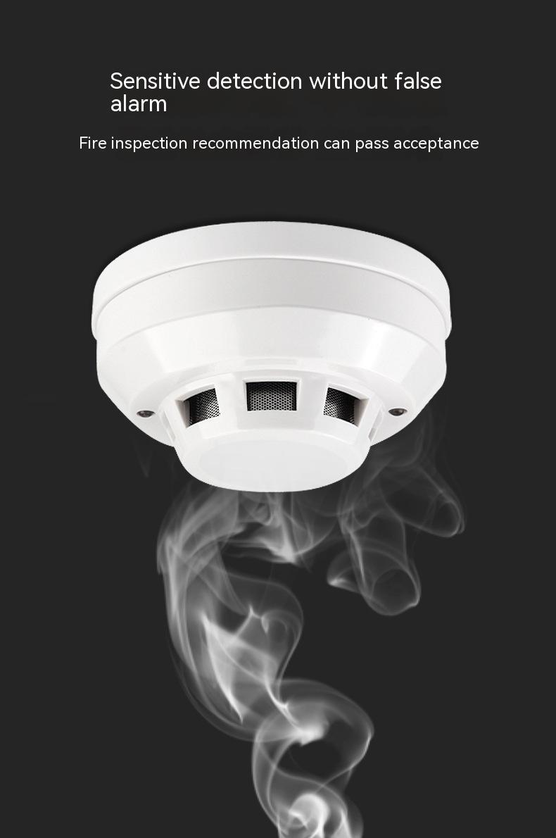 Household 12v Wired Smoke Alarm Fire-proof