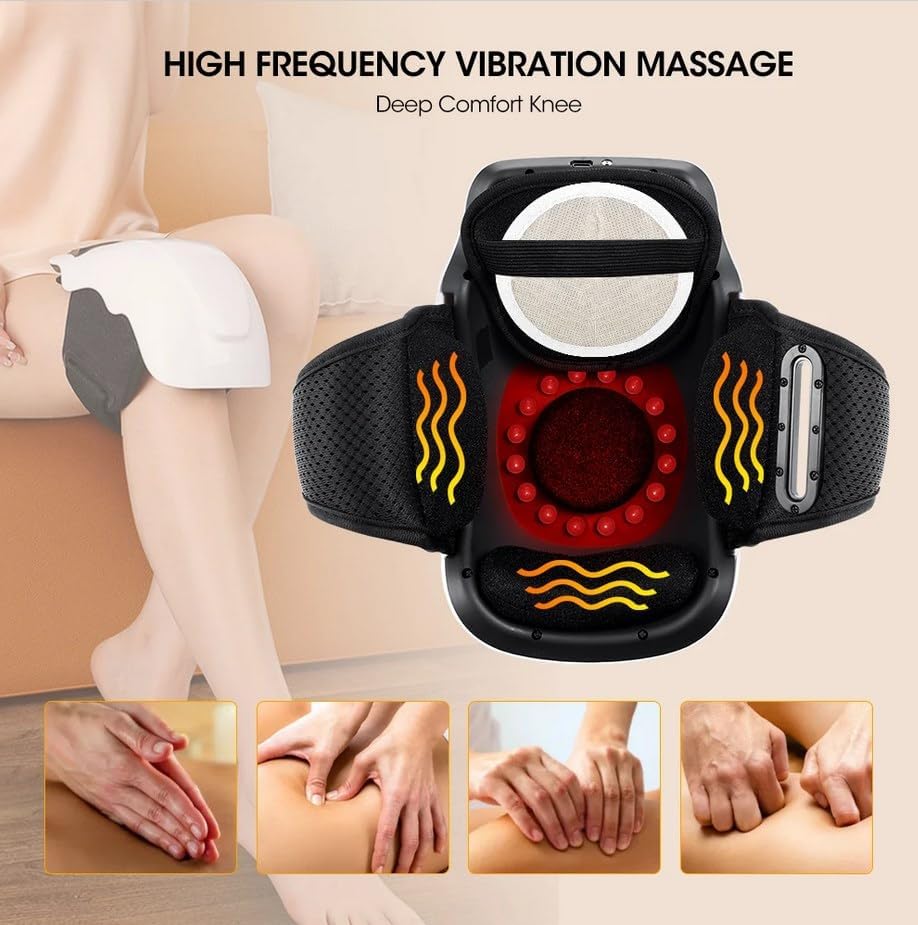 Rechargeable Knee Massager with Heating