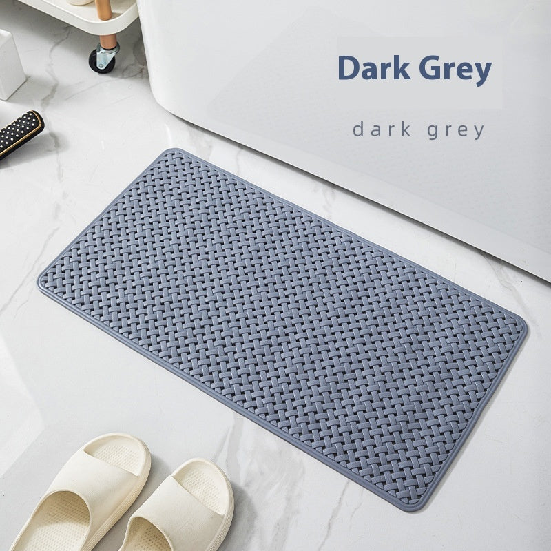 Environmentally Friendly Odorless Bathroom Non-slip Mat Shower Bath Anti-fall Floor Mat Bath Foot Mat