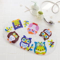 Shower Room Floor Mat Bathtub Children Cartoon Bath Mat With Suction Cup