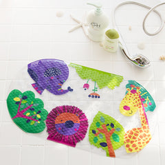 Shower Room Floor Mat Bathtub Children Cartoon Bath Mat With Suction Cup