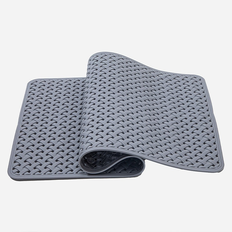 Environmentally Friendly Odorless Bathroom Non-slip Mat Shower Bath Anti-fall Floor Mat Bath Foot Mat