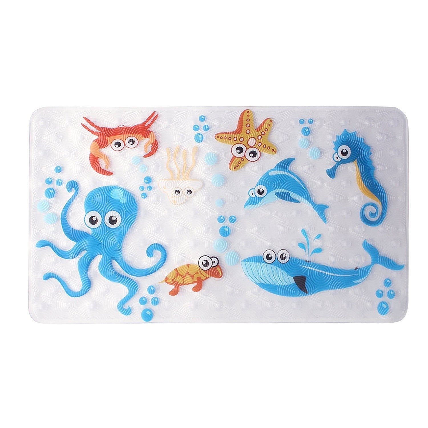 Shower Room Floor Mat Bathtub Children Cartoon Bath Mat With Suction Cup