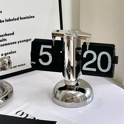 Moderne Digitale Mechanische Retro Klok met Inwendige Versnelling