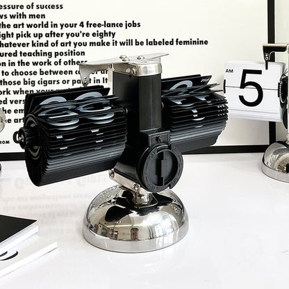 Moderne Digitale Mechanische Retro Klok met Inwendige Versnelling