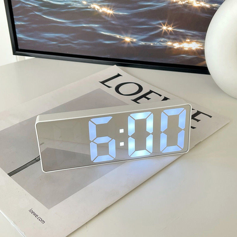 Moderne Digitale Mechanische Retro Klok met Inwendige Versnelling