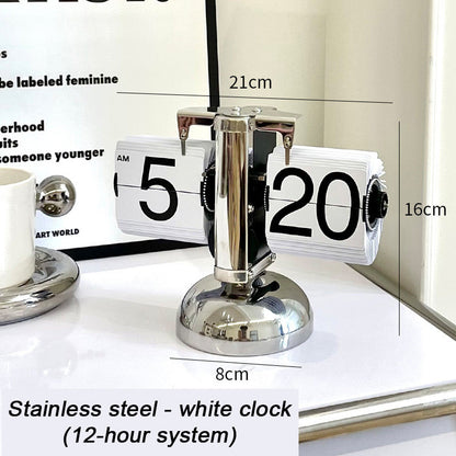 Moderne Digitale Mechanische Retro Klok met Inwendige Versnelling