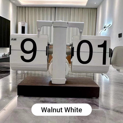 Moderne Digitale Mechanische Retro Klok met Inwendige Versnelling