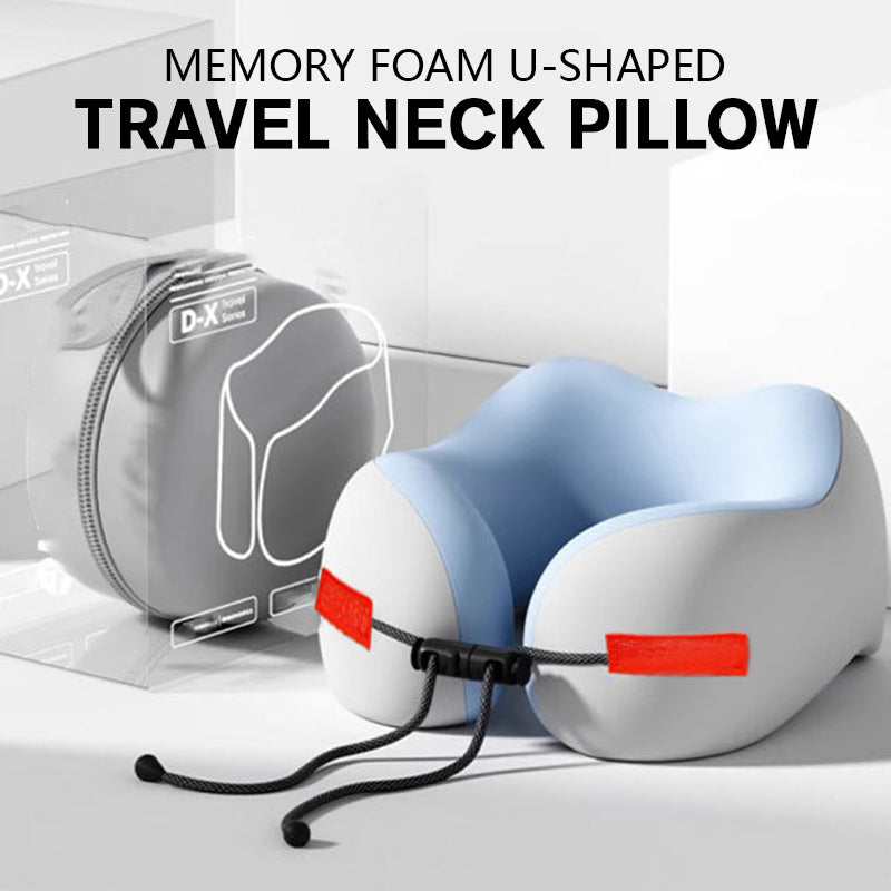 ✈️💤Memory Foam U-formig reiskussen for de nek
