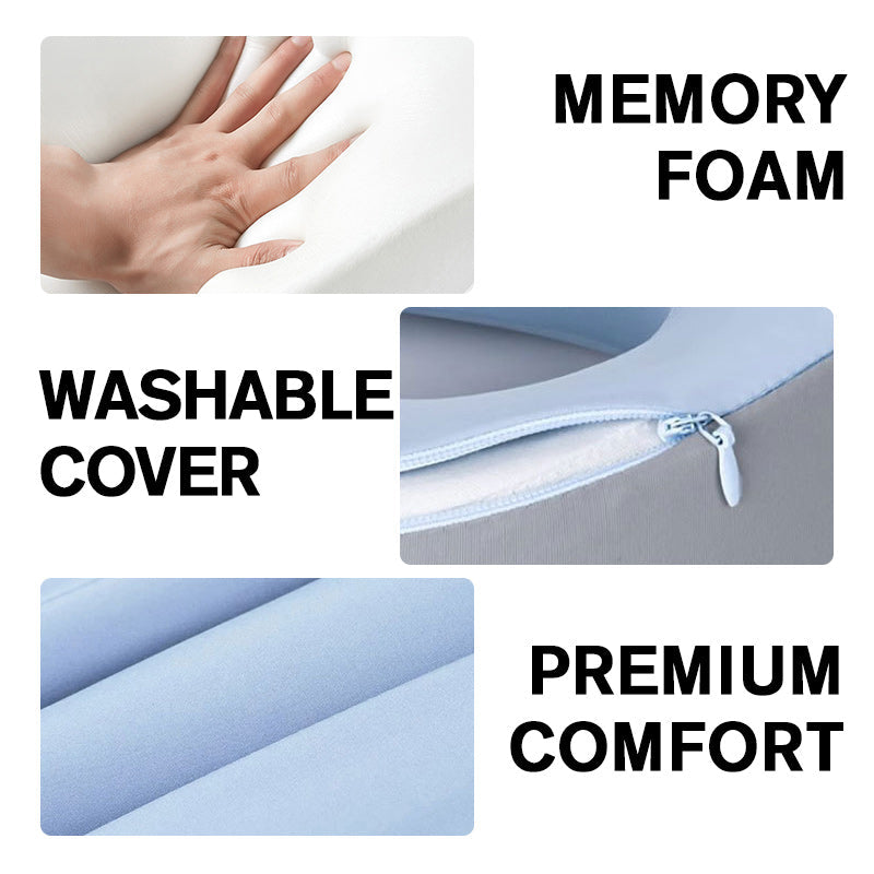 ✈️💤Memory Foam U-formig reiskussen for de nek