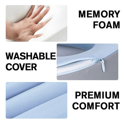 ✈️💤Memory Foam U-formig reiskussen for de nek