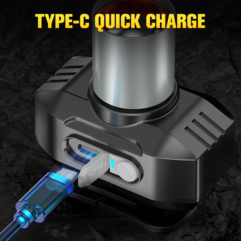 🔥Heldere, oplaadbare LED-hoofdlamp voor buitengebrui🔦